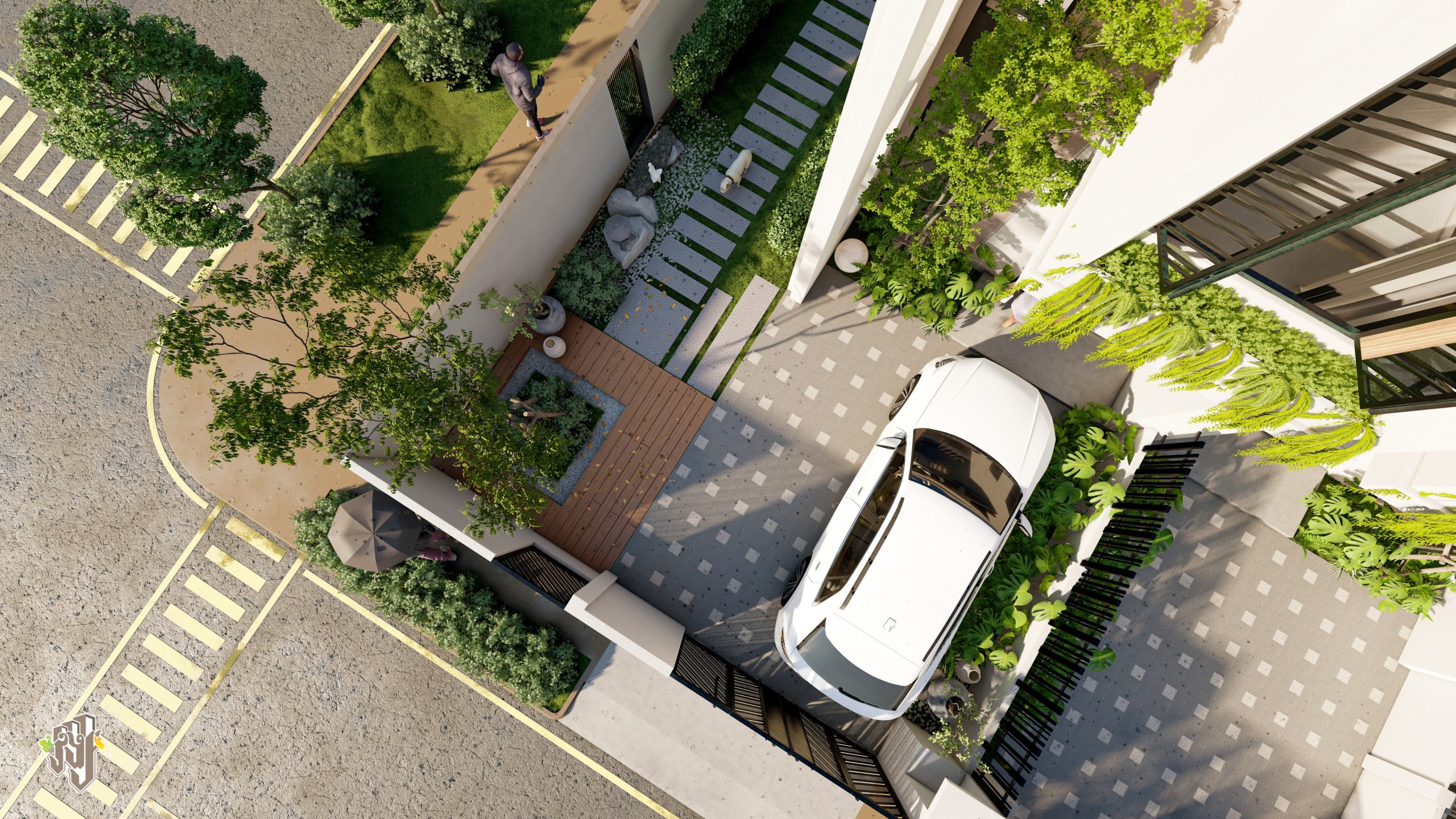 Lumhor Villa Corner Unit Outdoor Space