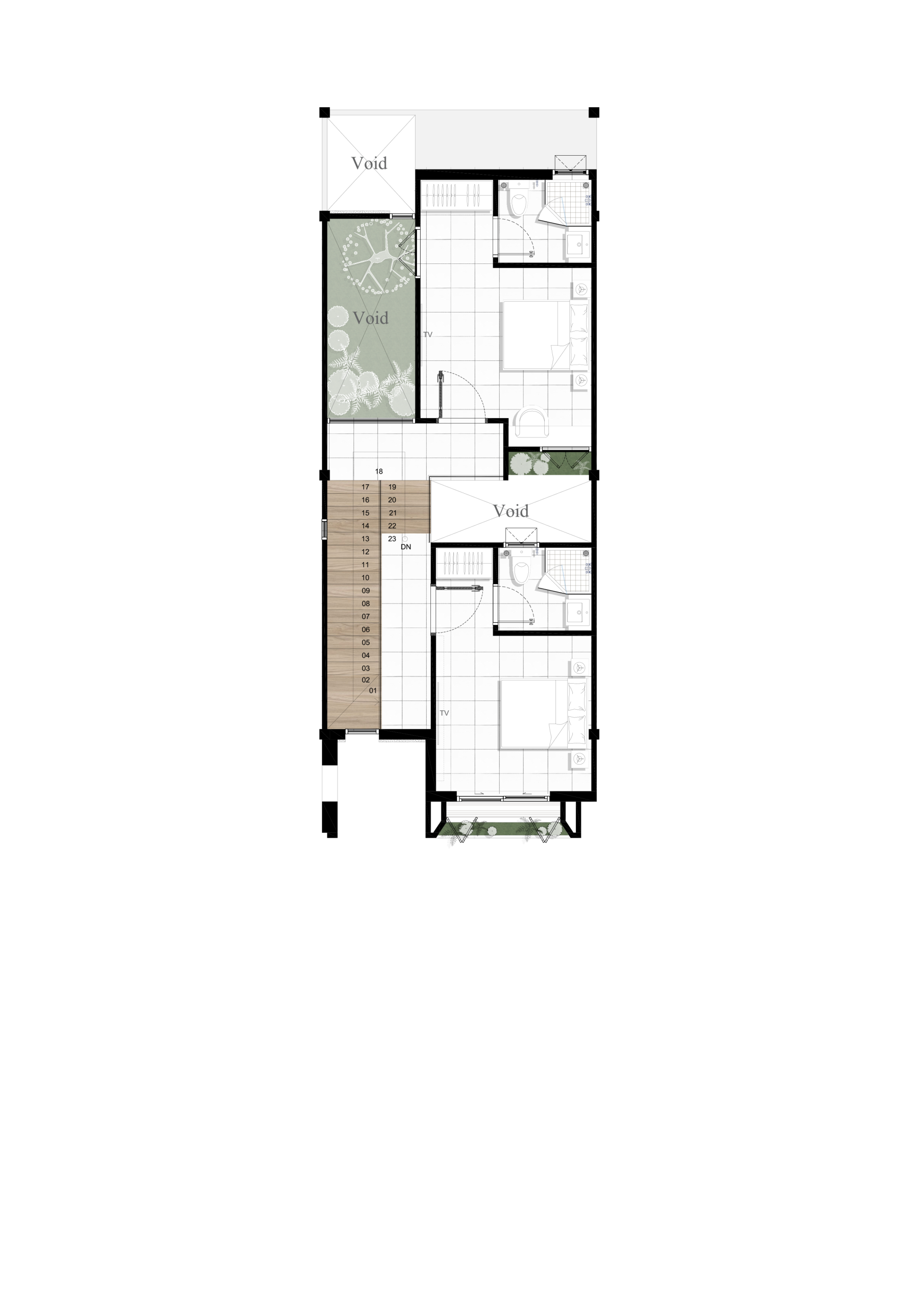 Lumhor Villa First Floor Plan