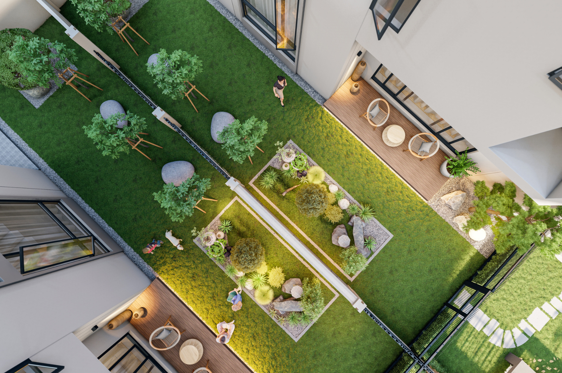 Visoth Villa outdoor garden