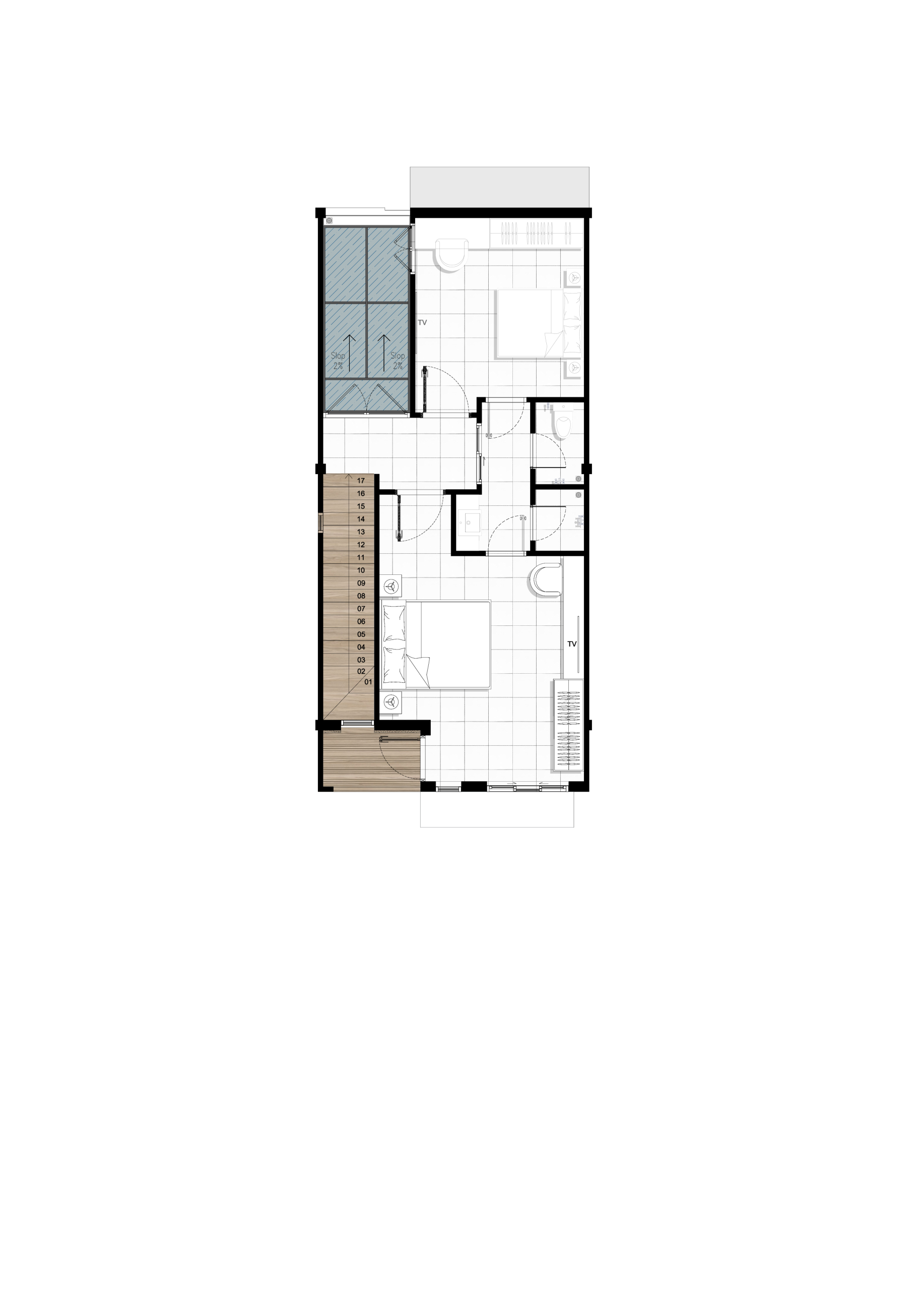 Lumhor Villa Second Floor Plan