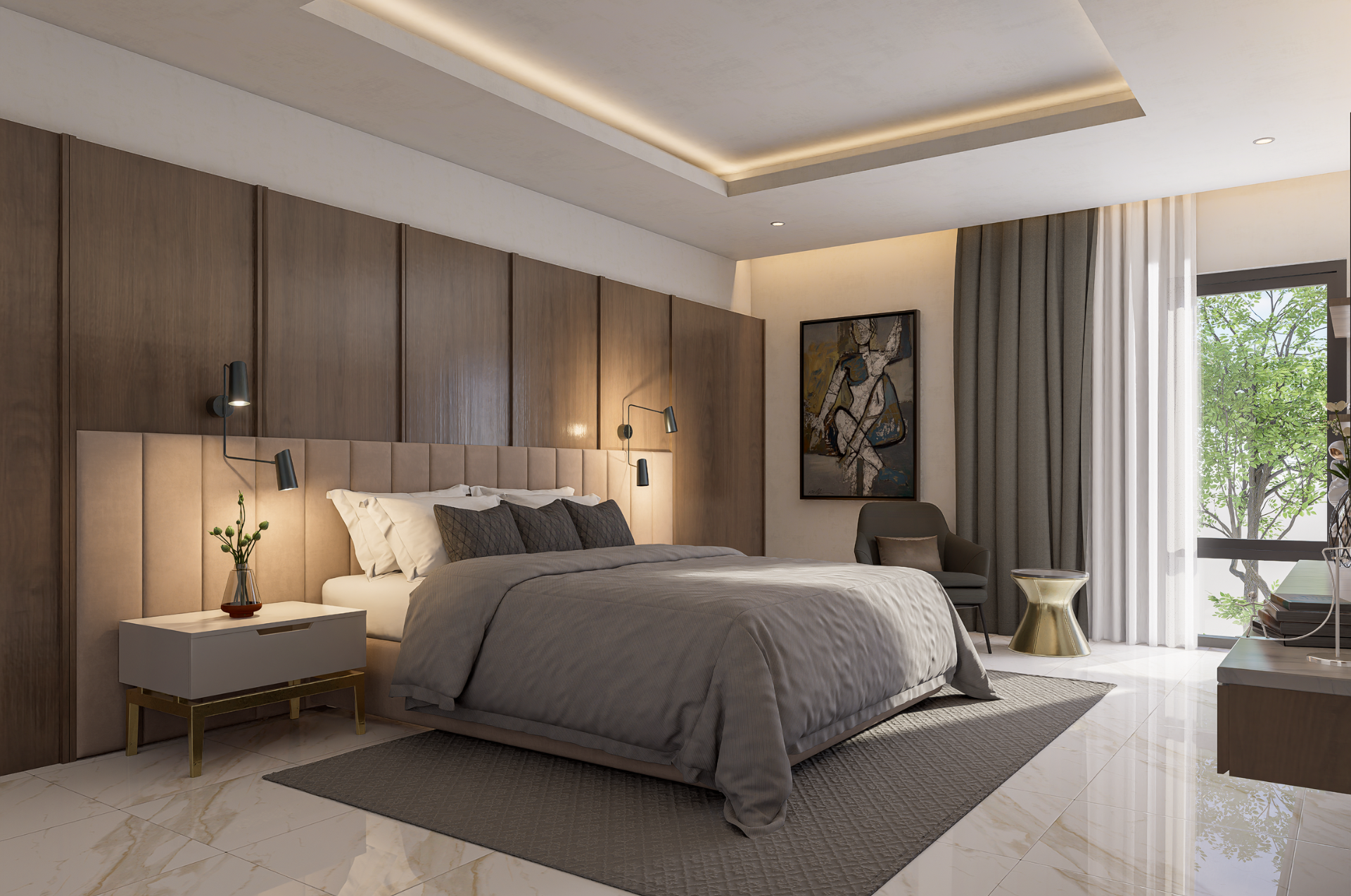 Kngaok Villa Bedroom