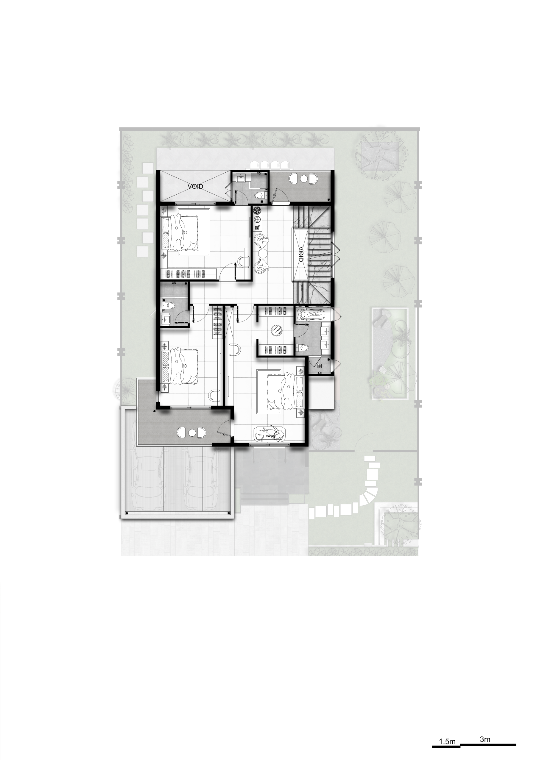 Visoth Villa first floor plan