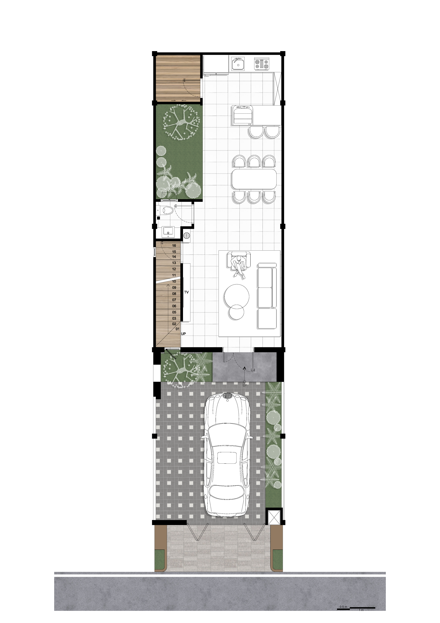 Lumhor Villa Ground Floor Plan