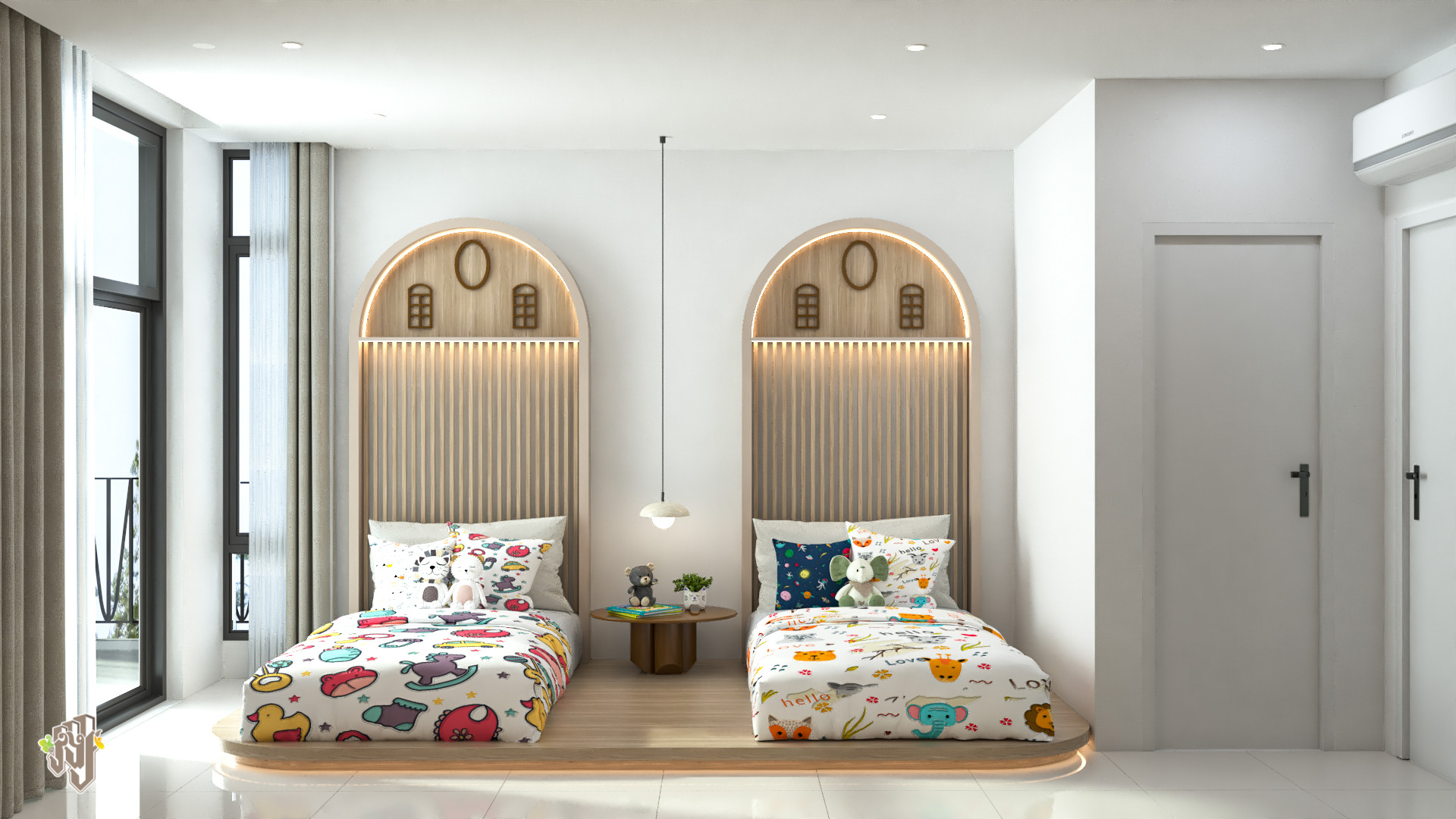 Visoth Villa children's bedroom