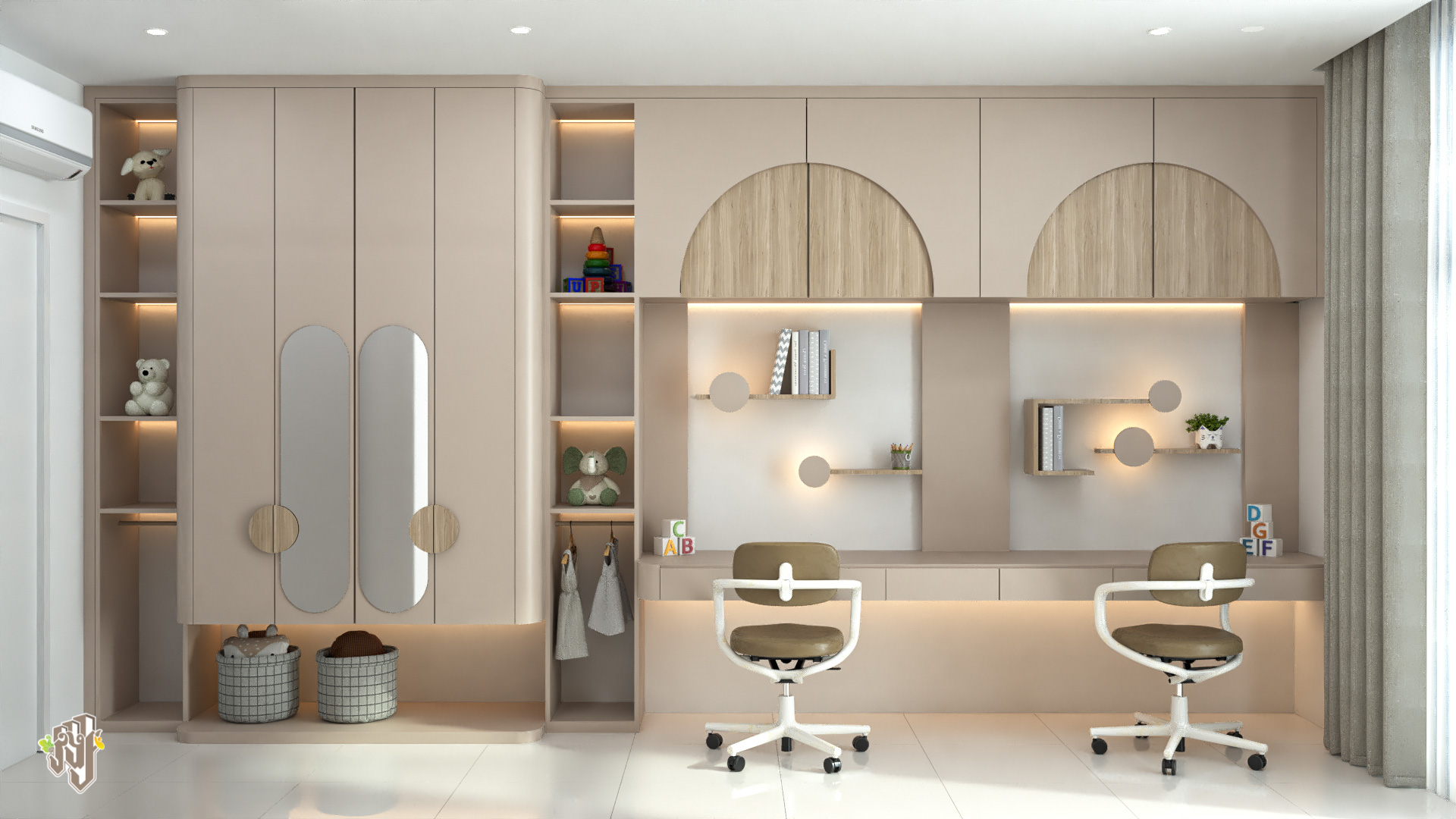 Visoth Villa children's study space