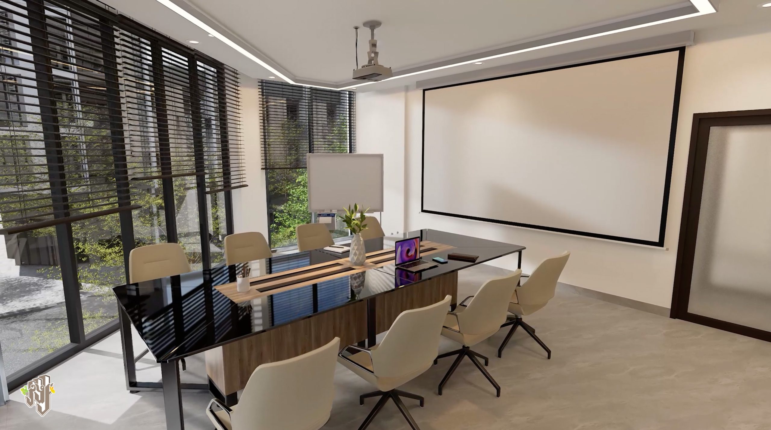 Business Building meeting room