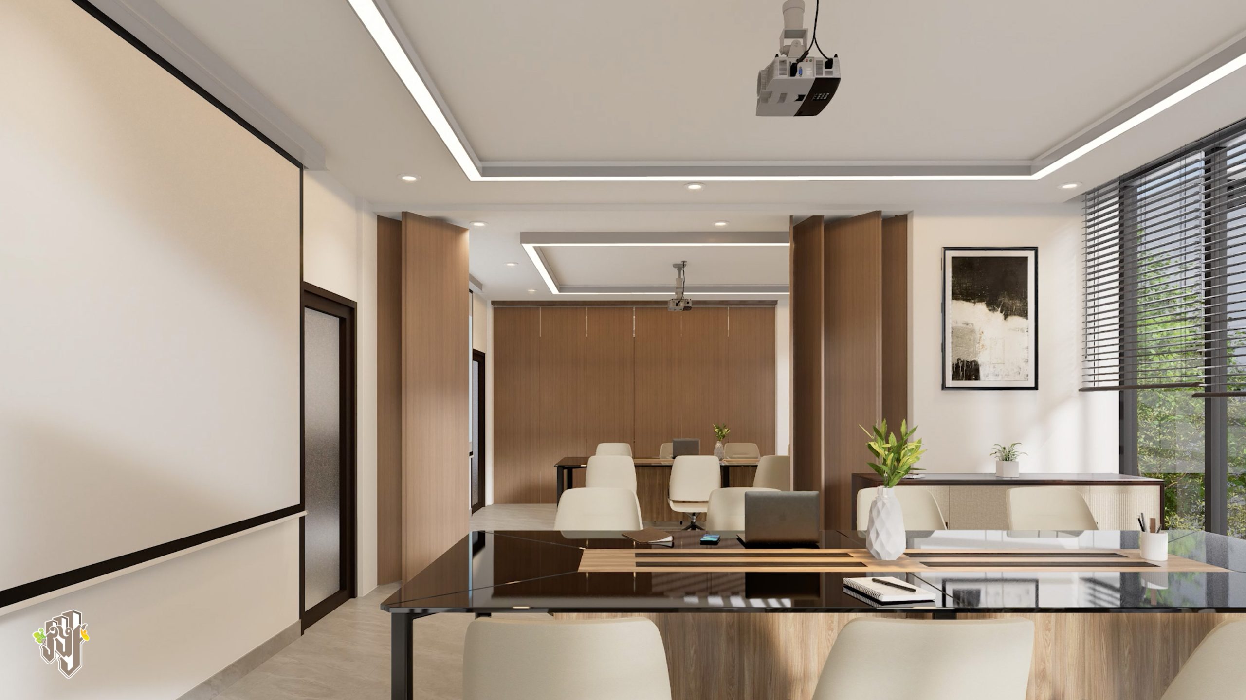 Business Building private office