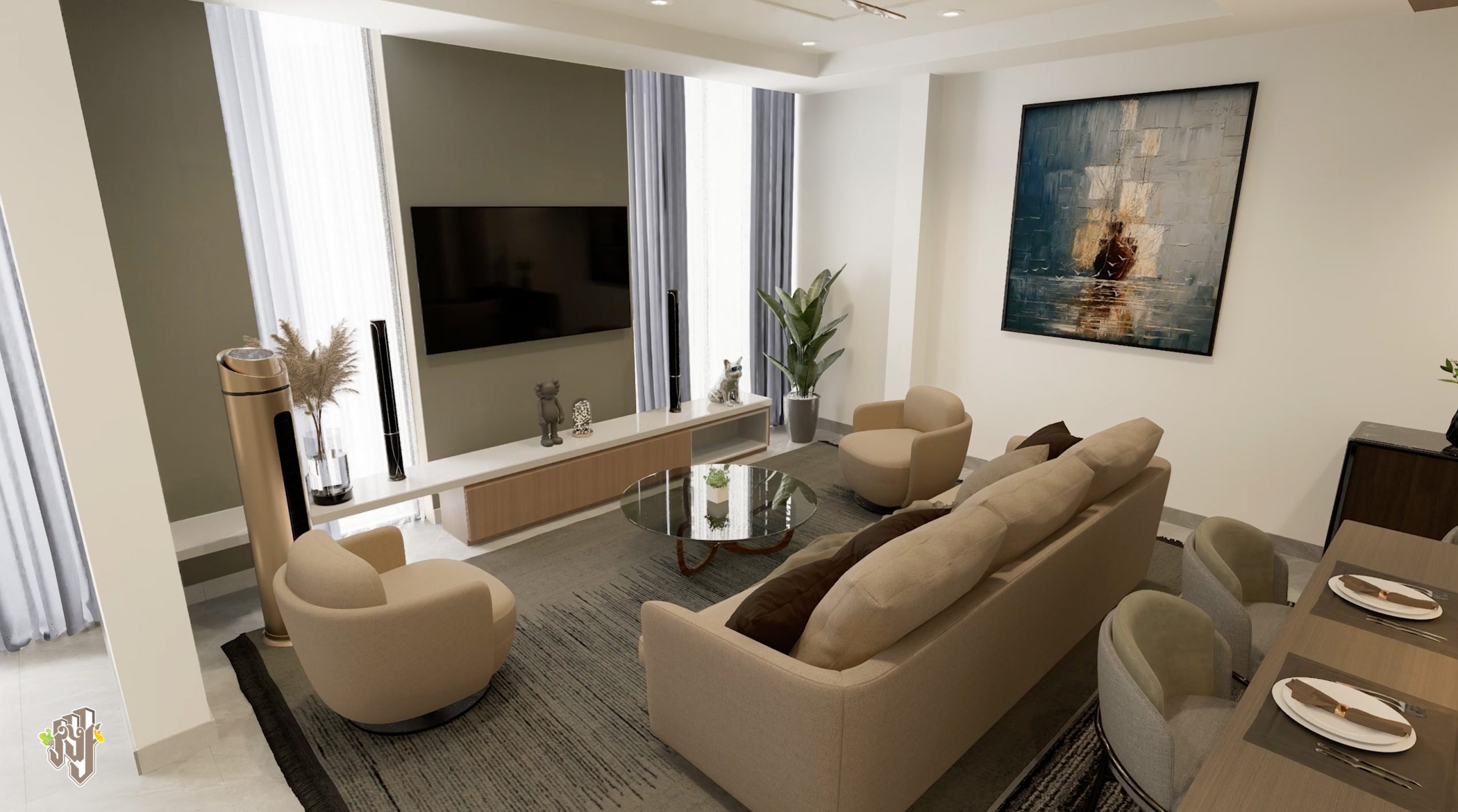 Business Building residential interior