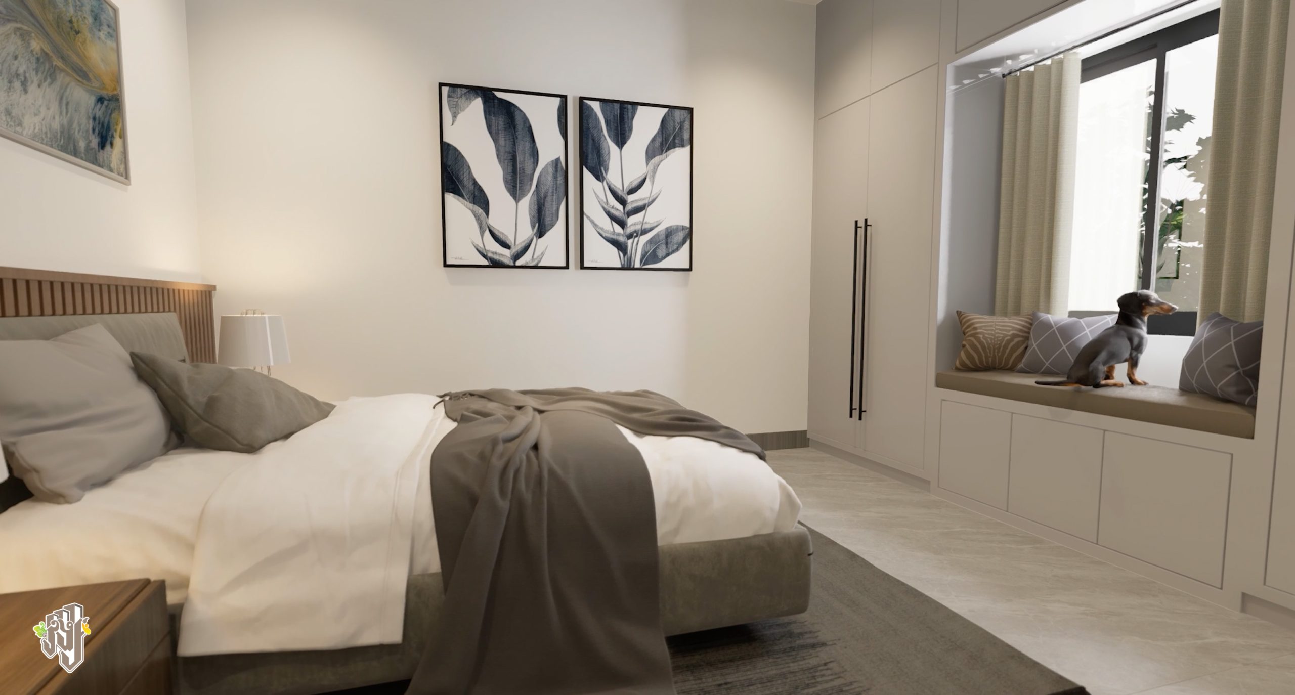 Business Building second bedroom