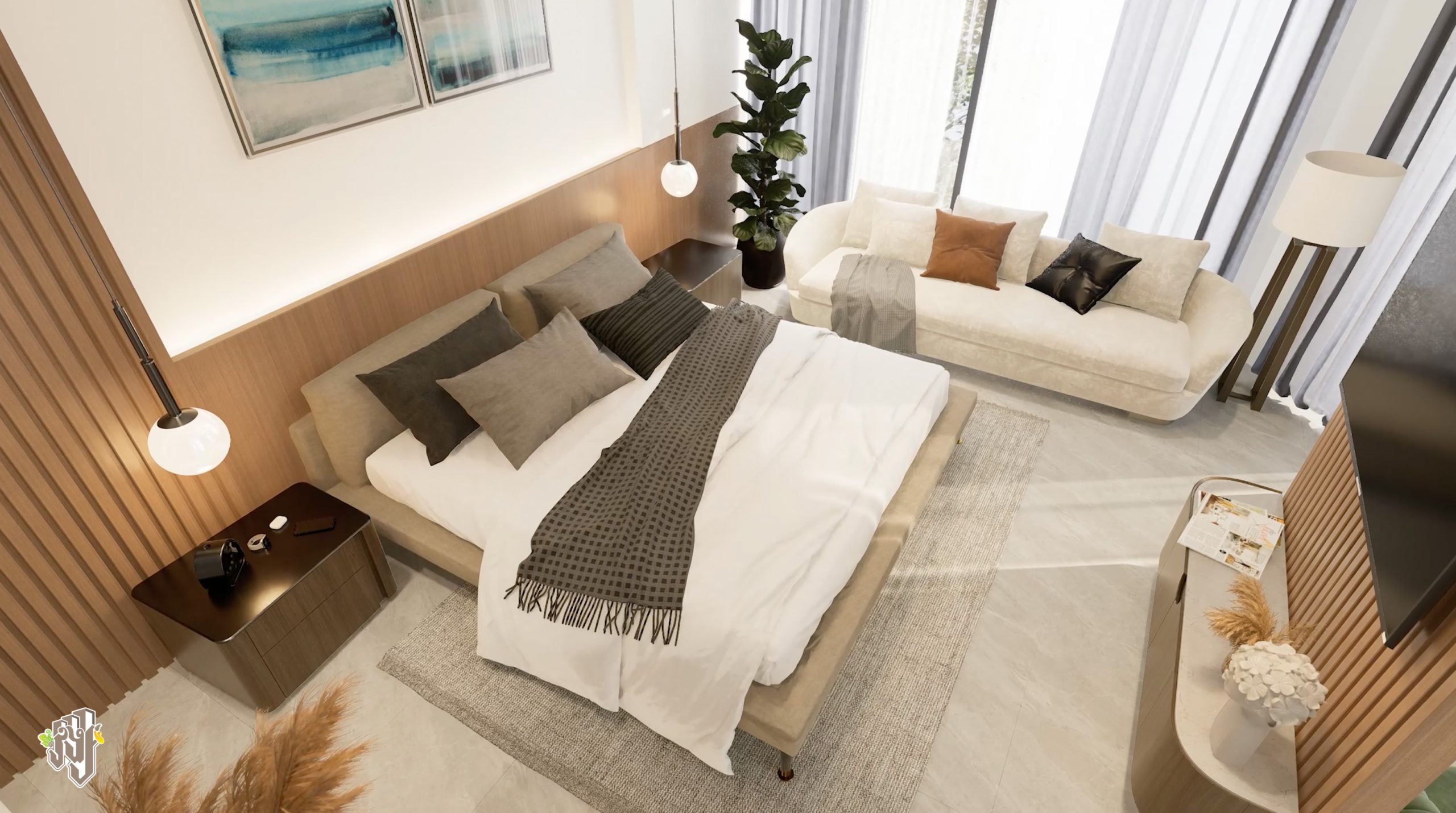 Business Building bedroom