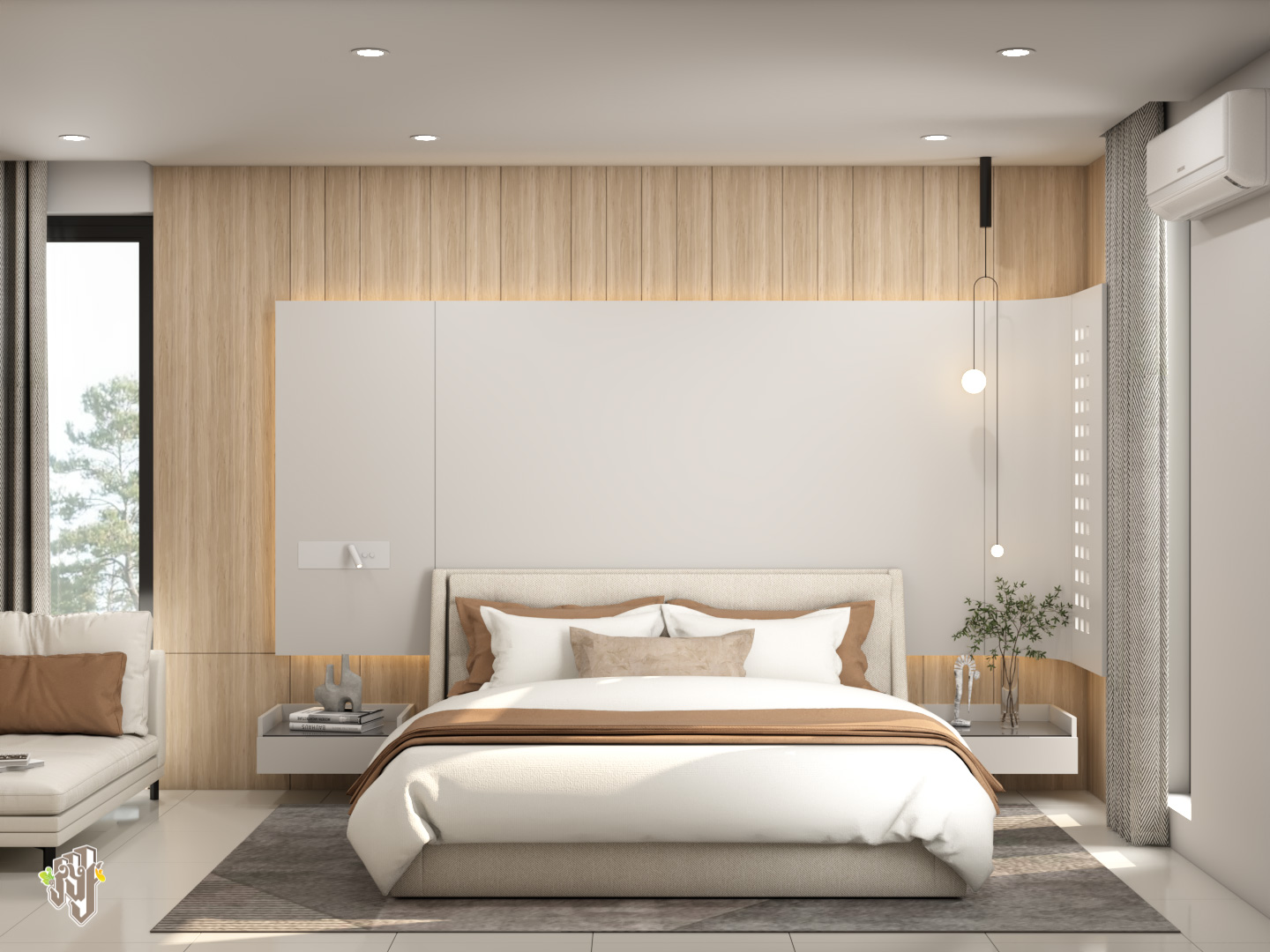 Rukkhak Villa Master Bedroom