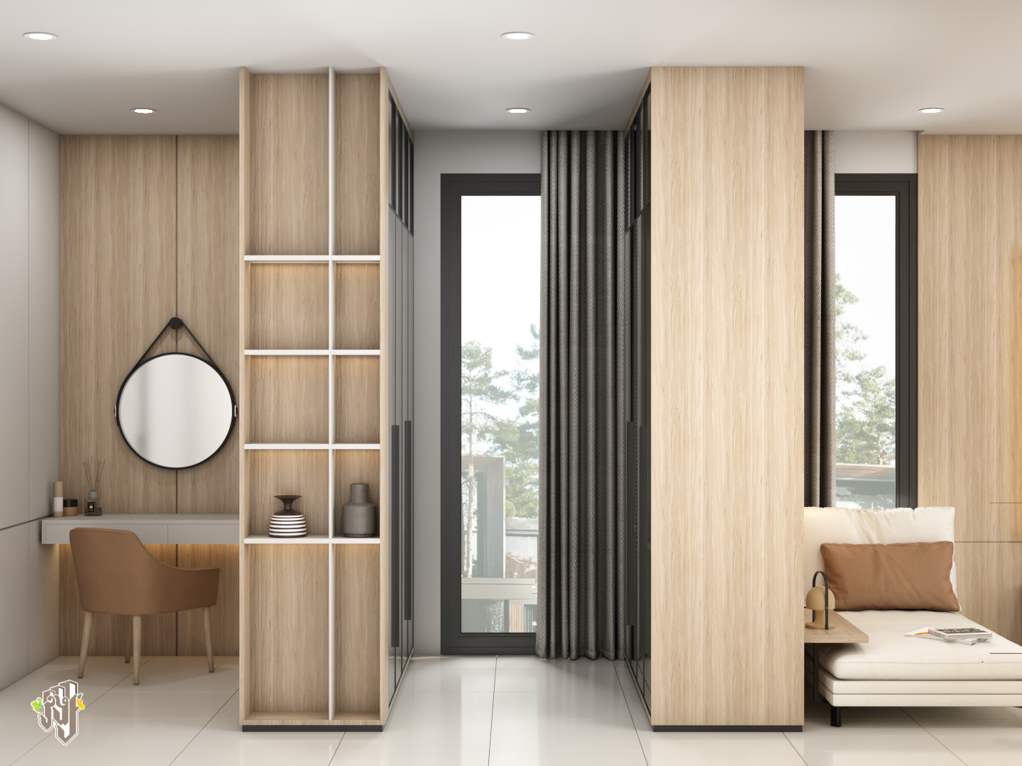 Rukkhak Villa Dressing and Vanity Space