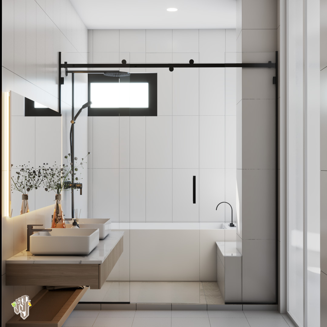 Rukkhak Villa Master Bathroom