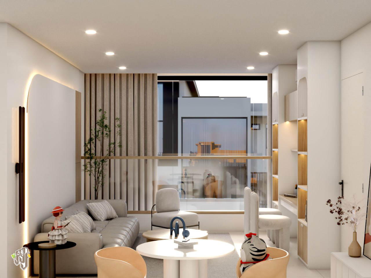 Rukkhak Villa Second Living Space