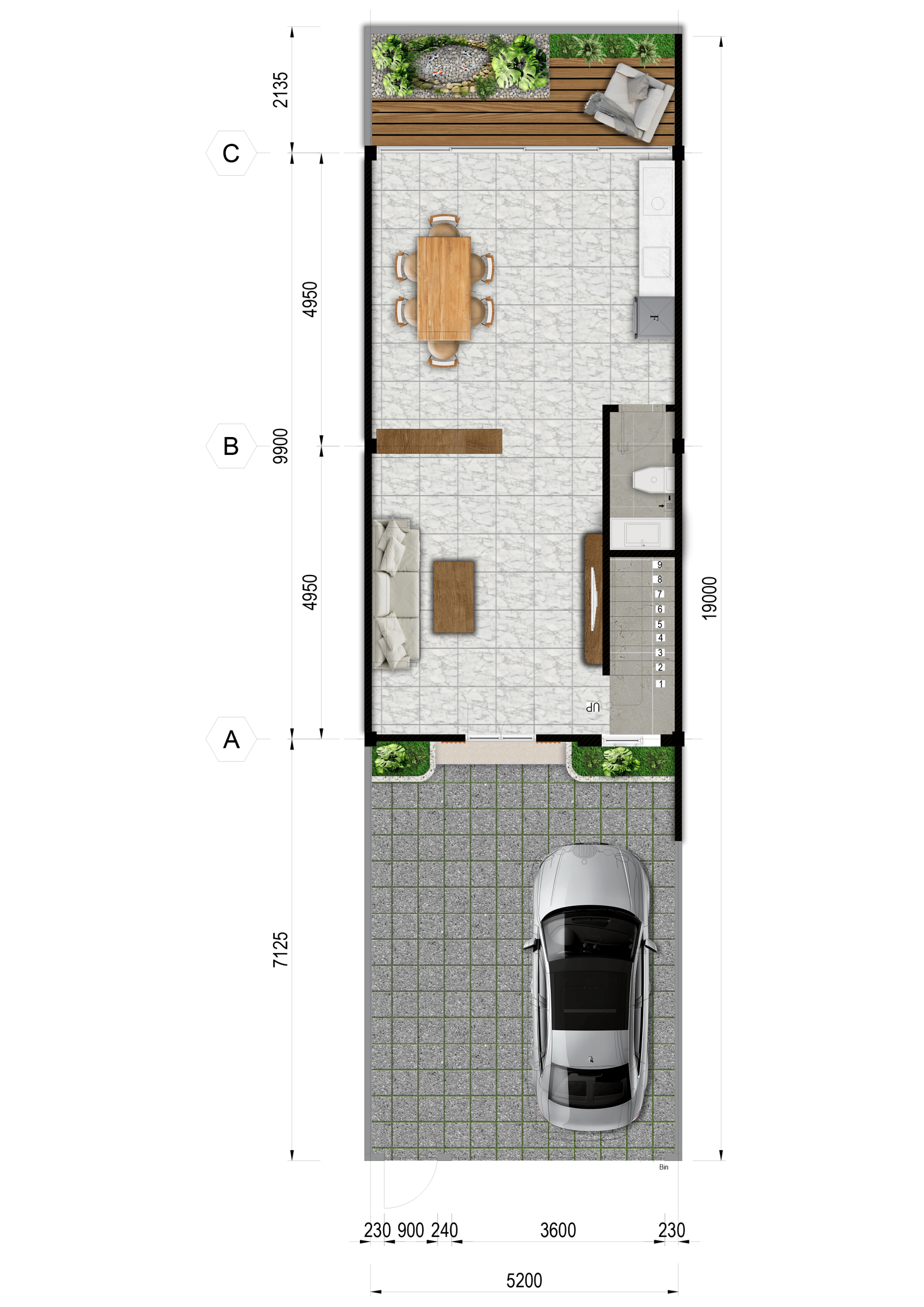 Lumhor Touch Option 02 ground floor plan