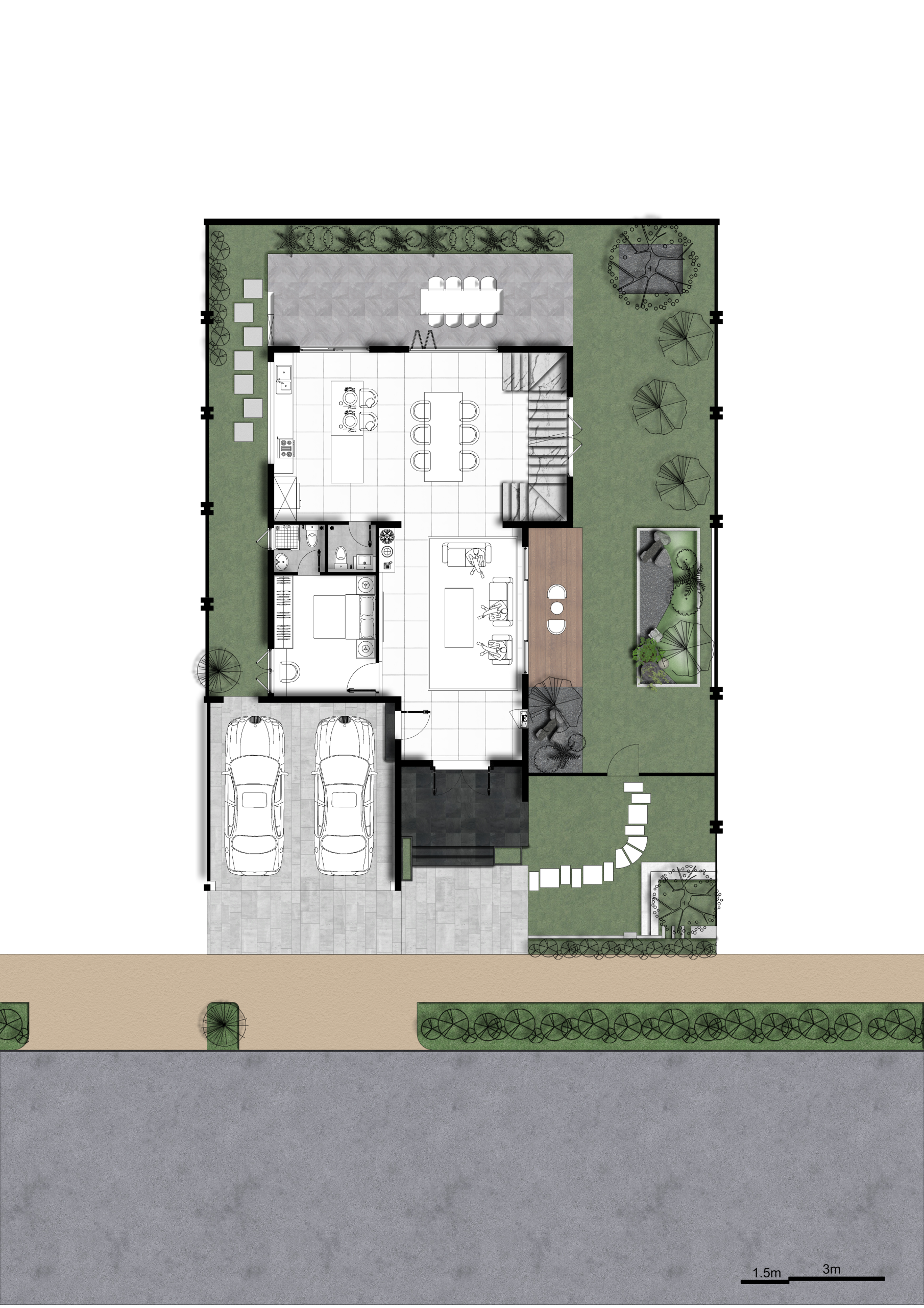 VISOTH VILLA 17 Visoth Villa ground floor plan