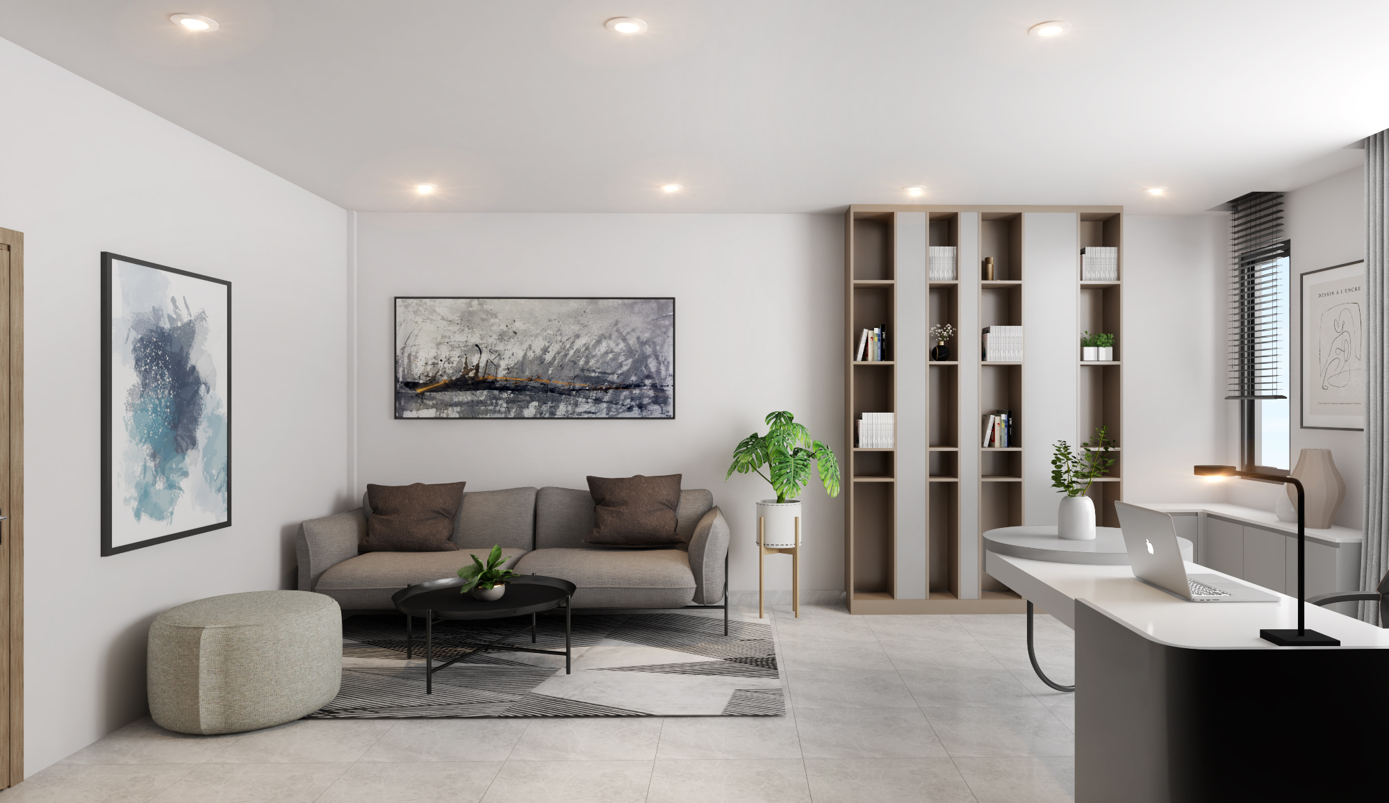 Shophouse B Office Interior